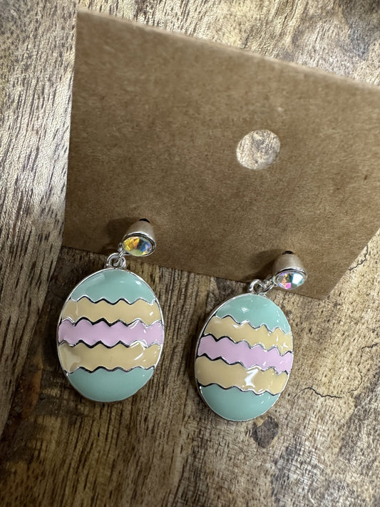 Pastel Eggs Earrings