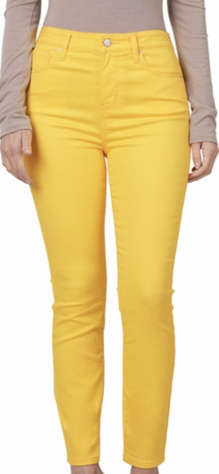 Yellow HIGH rise Skinny Dinim Pants