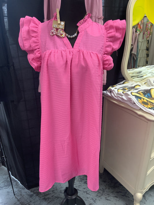 Hot Pink Must Have Dress