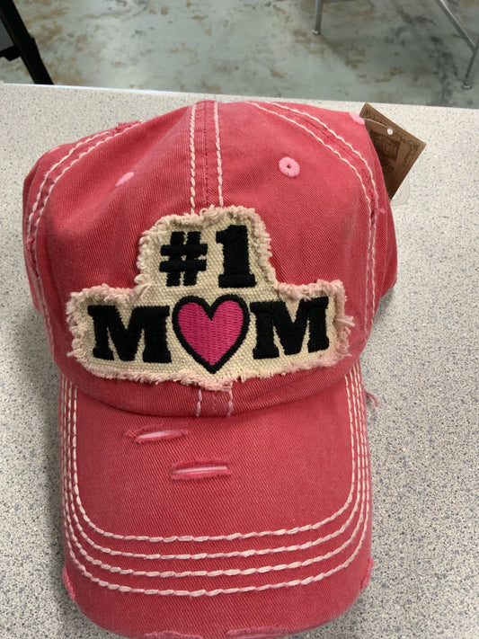 #1 Mom Hat